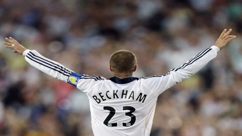 Beckham luôn cảm thấy tự hào về số áo 23 