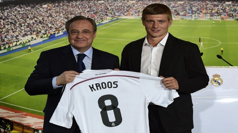 Số áo Kroos và sự kỳ vọng từ đội chủ sân Bernabeu